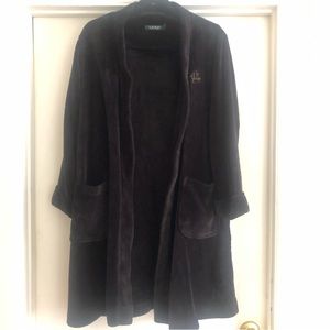 ❤️Lauren Ralph Lauren Black Robe Logo Size L